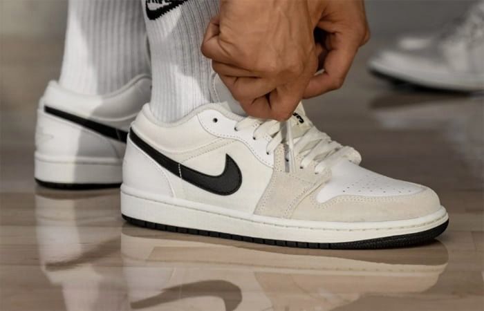 Air Jordan 1 Low âAstrograbberâ White/Sail/Black For Sale â Sneaker Hello