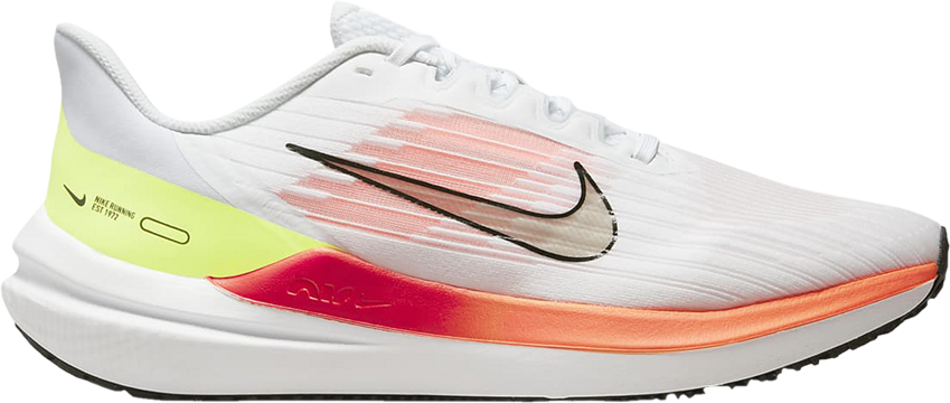 Giày Nike Air Winflo 9 'White Bright Crimson' DD6203-100