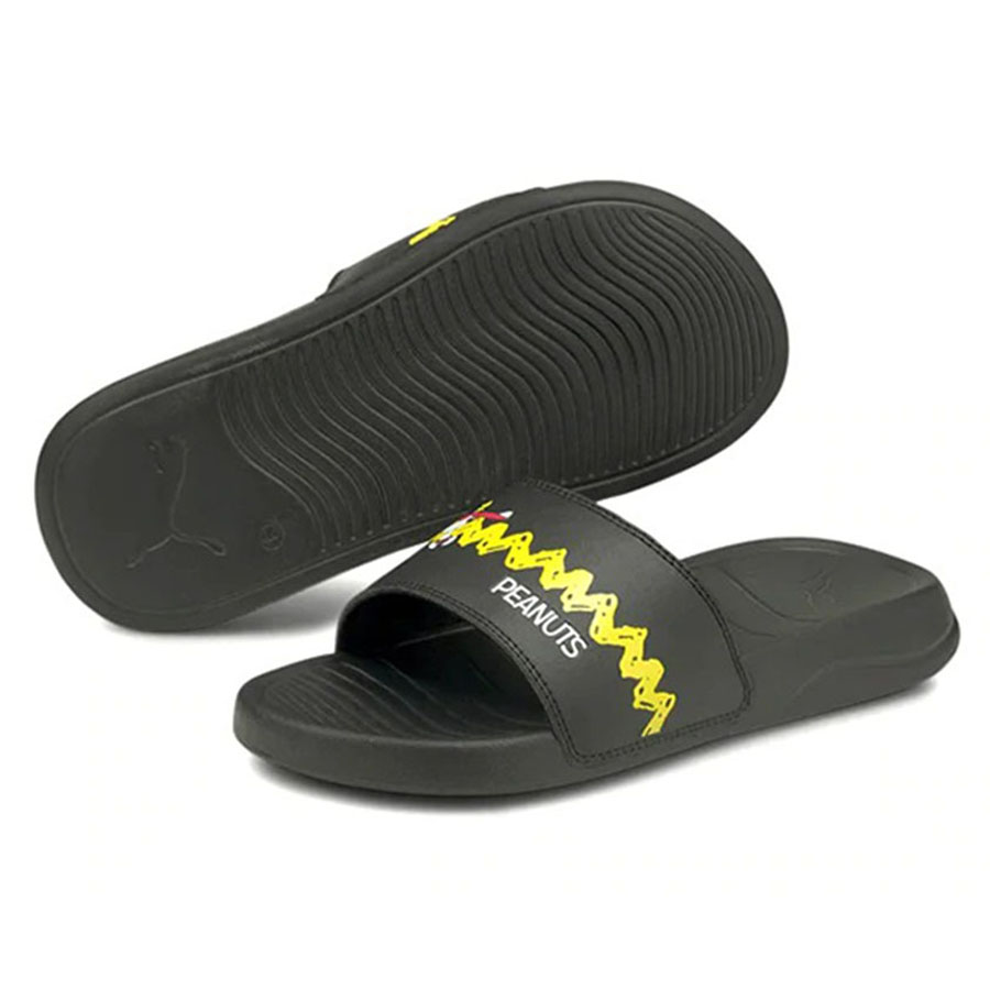Dép Puma Peanuts X Puma Popcat 20 'Black' 375825-01