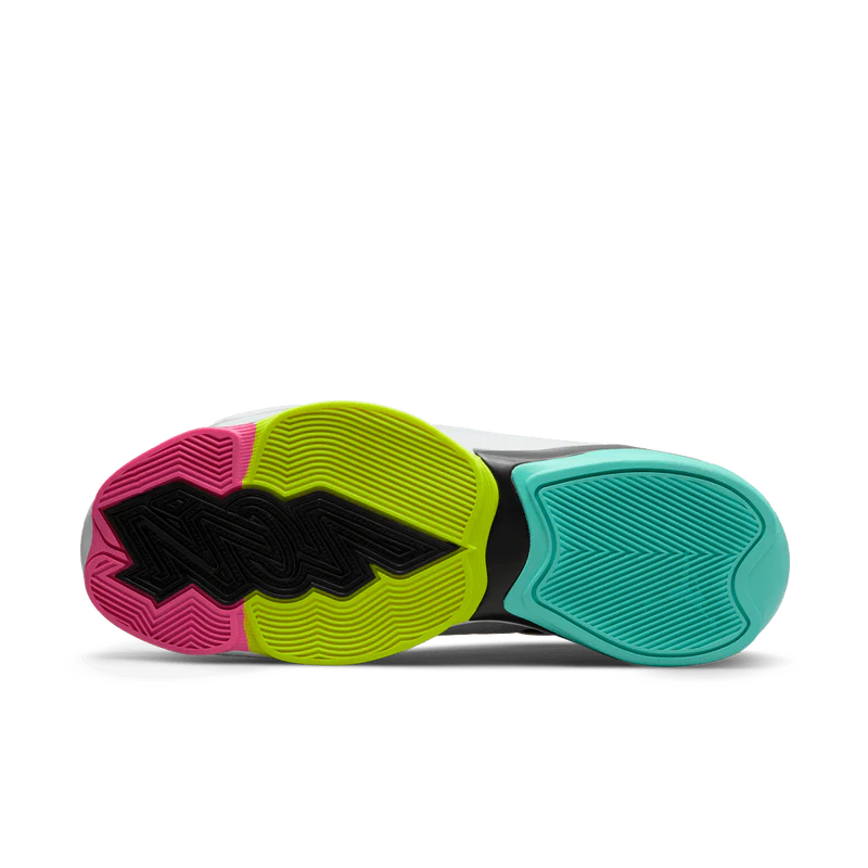 Giày Nike Jordan Zion 2 'White Volt Dynamic Turquoise' DO9161-107