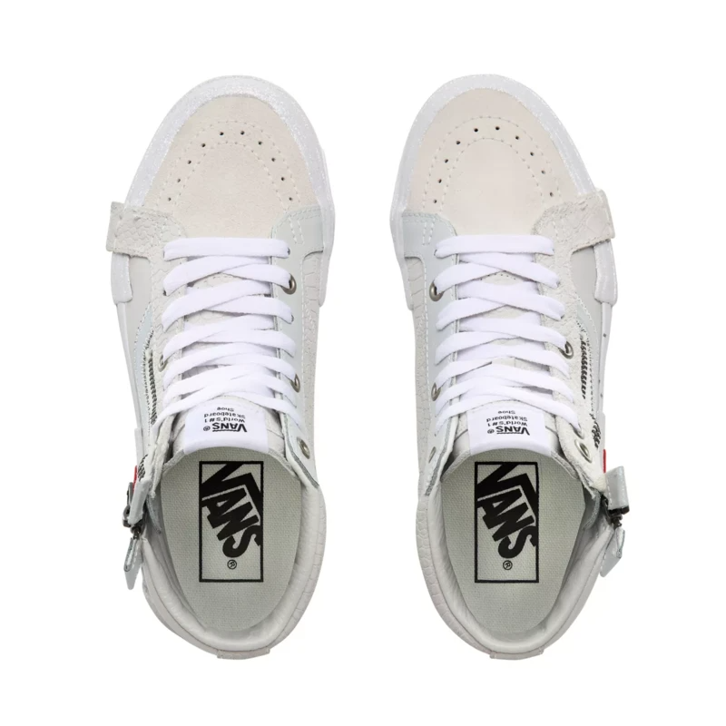 Giày Vans Sk8-Hi Reissue CAP 'Glitter Mix White' VN0A3WM1TUT