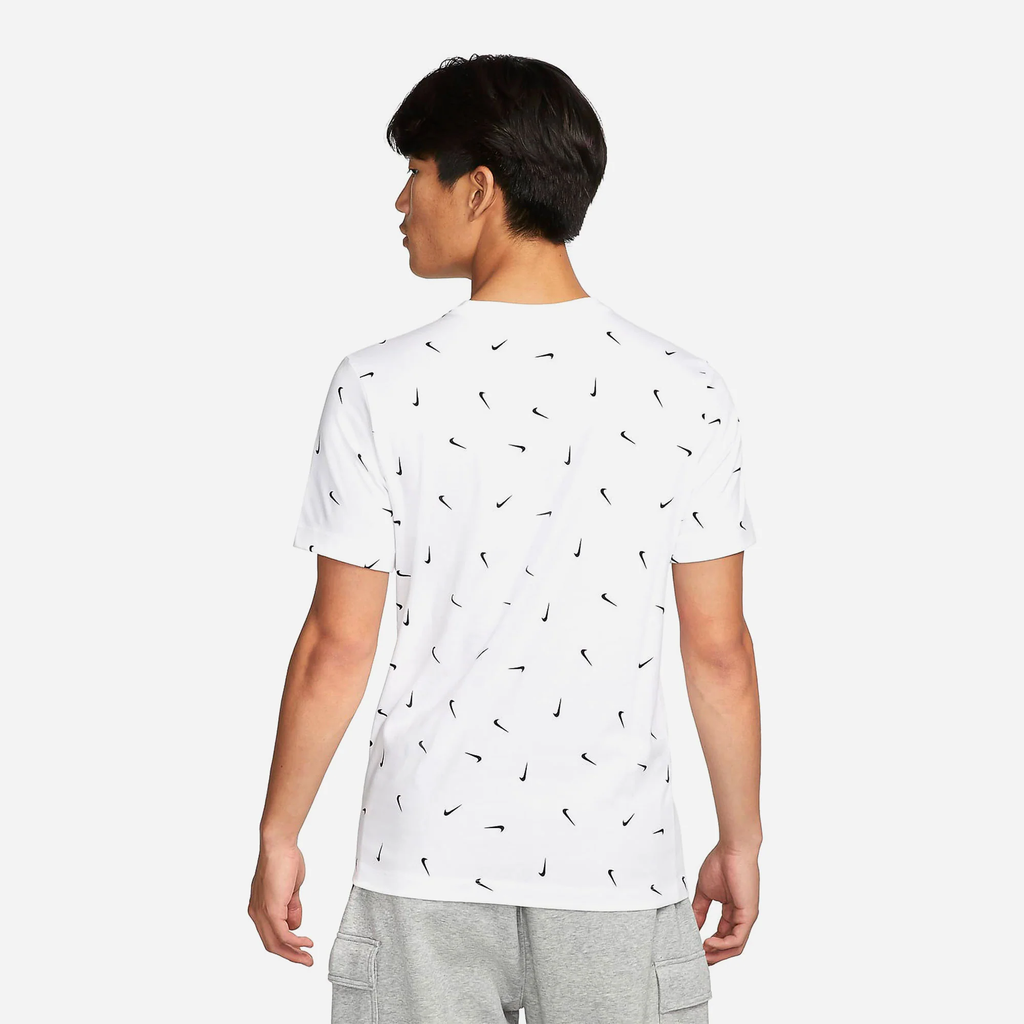 Áo Nike As Club Tee Aop 'White' DR7910-100