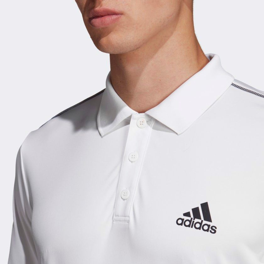 Áo Adidas 3 Stripes Club Polo Shirt White DU0849 – AUTHENTIC SHOES