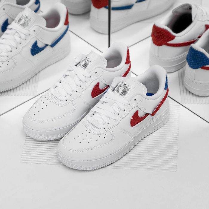 Nike air force 1 lxx white red royal clearance