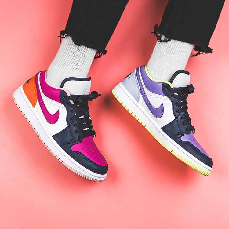 Giày Nike Air Jordan 1 Low 'Mismatched - Purple Magenta' DJ4342-400 –  AUTHENTIC SHOES