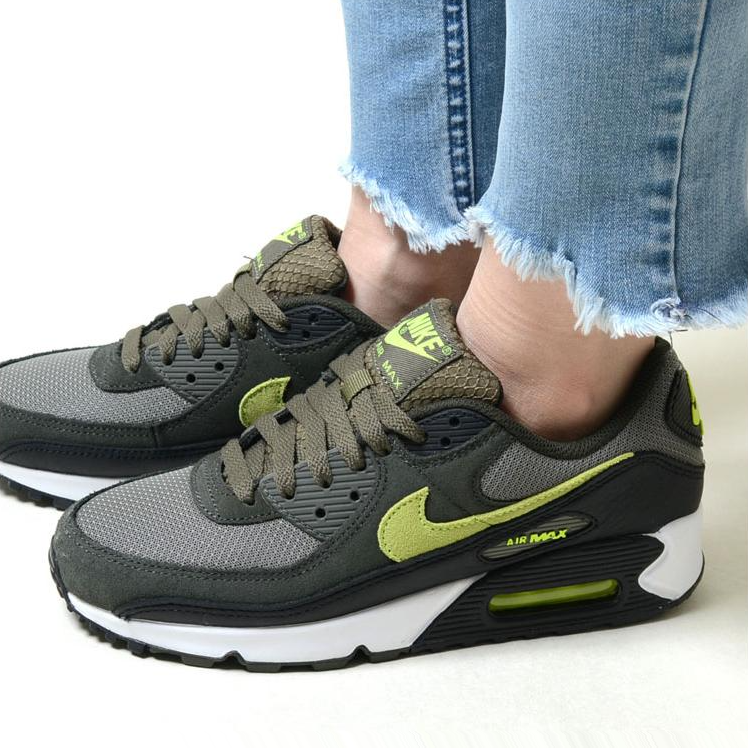 Giày Nike Air Max 90 'Sequoia Volt' DQ4071-200