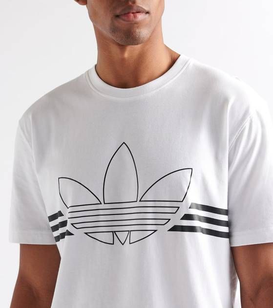 Áo Adidas Outline Tee White ED4700 – AUTHENTIC SHOES