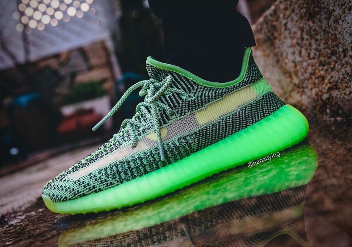 Yeezy 350 verdes reflective Clearance