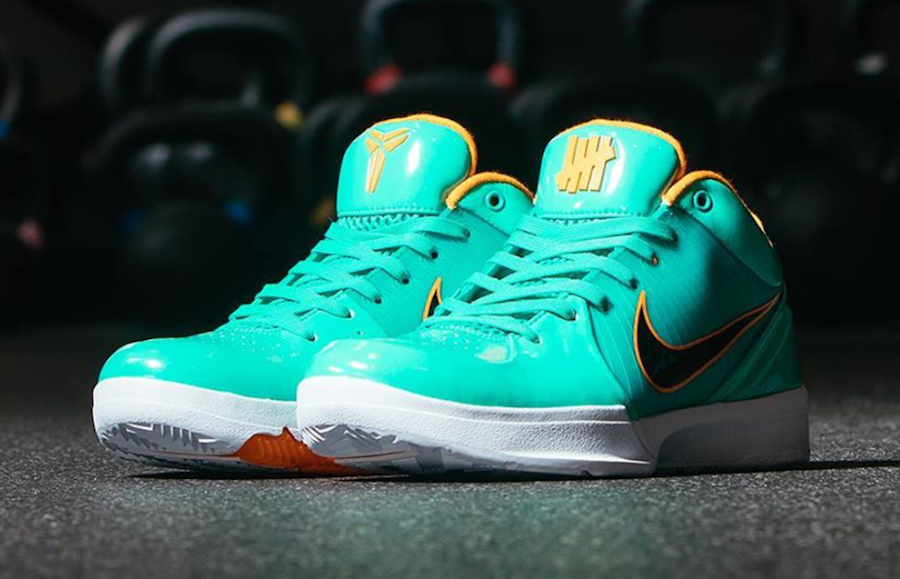 Undefeated Nike Kobe 4 Protro Lakers Kyle Kuzma CQ3869-500 | SneakerNews.com