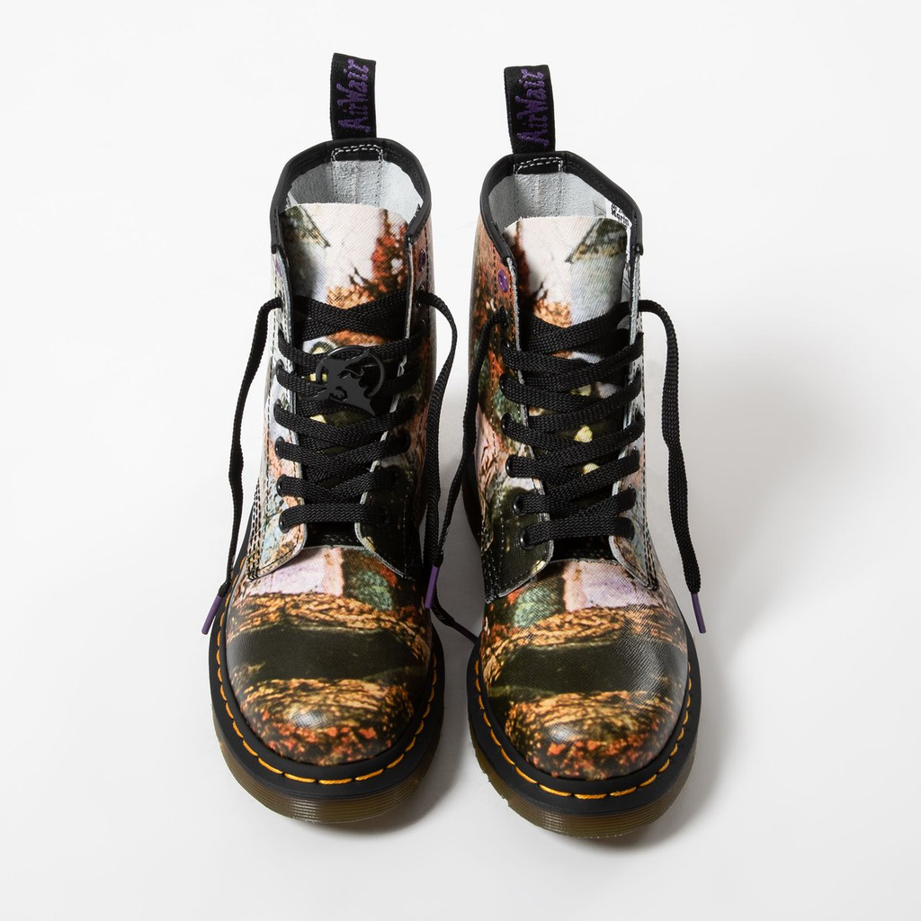 1460 black sabbath lace up boots