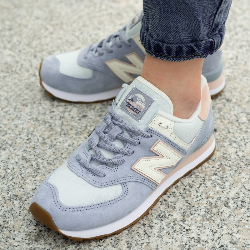 Giày New Balance Wmns 574 'Light Slate 