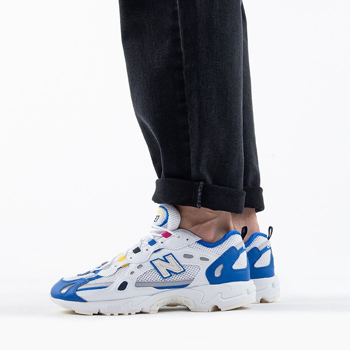 Giày New Balance 'White Cobalt Blue' ML827AAP