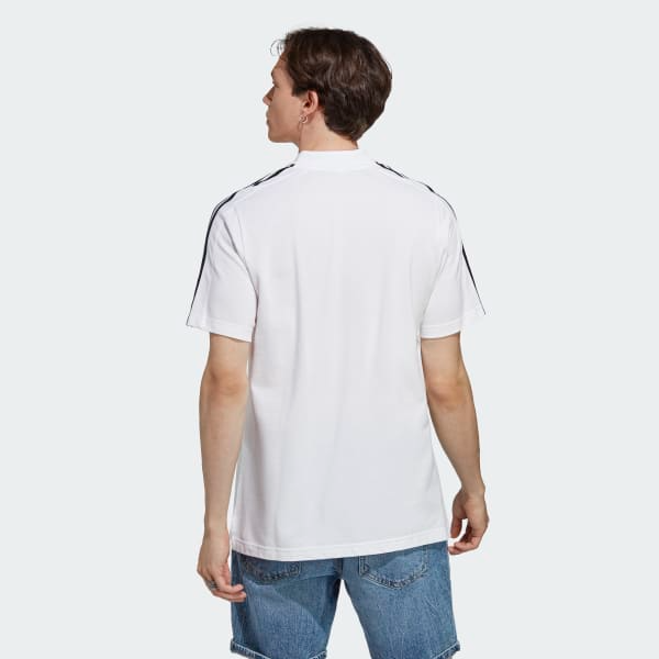 Áo Adidas Essentials 3 Stripes 'White Black' IC9312