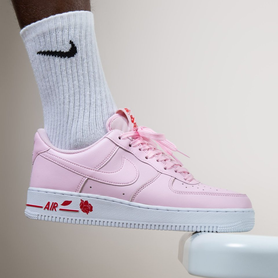 air force 1 thank you plastic bag pink