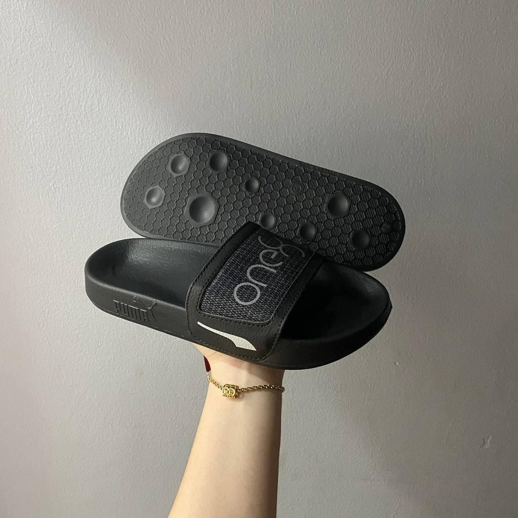 Dép Puma One8 Leadcat FTR Unisex Slides 'Black' 381011-01