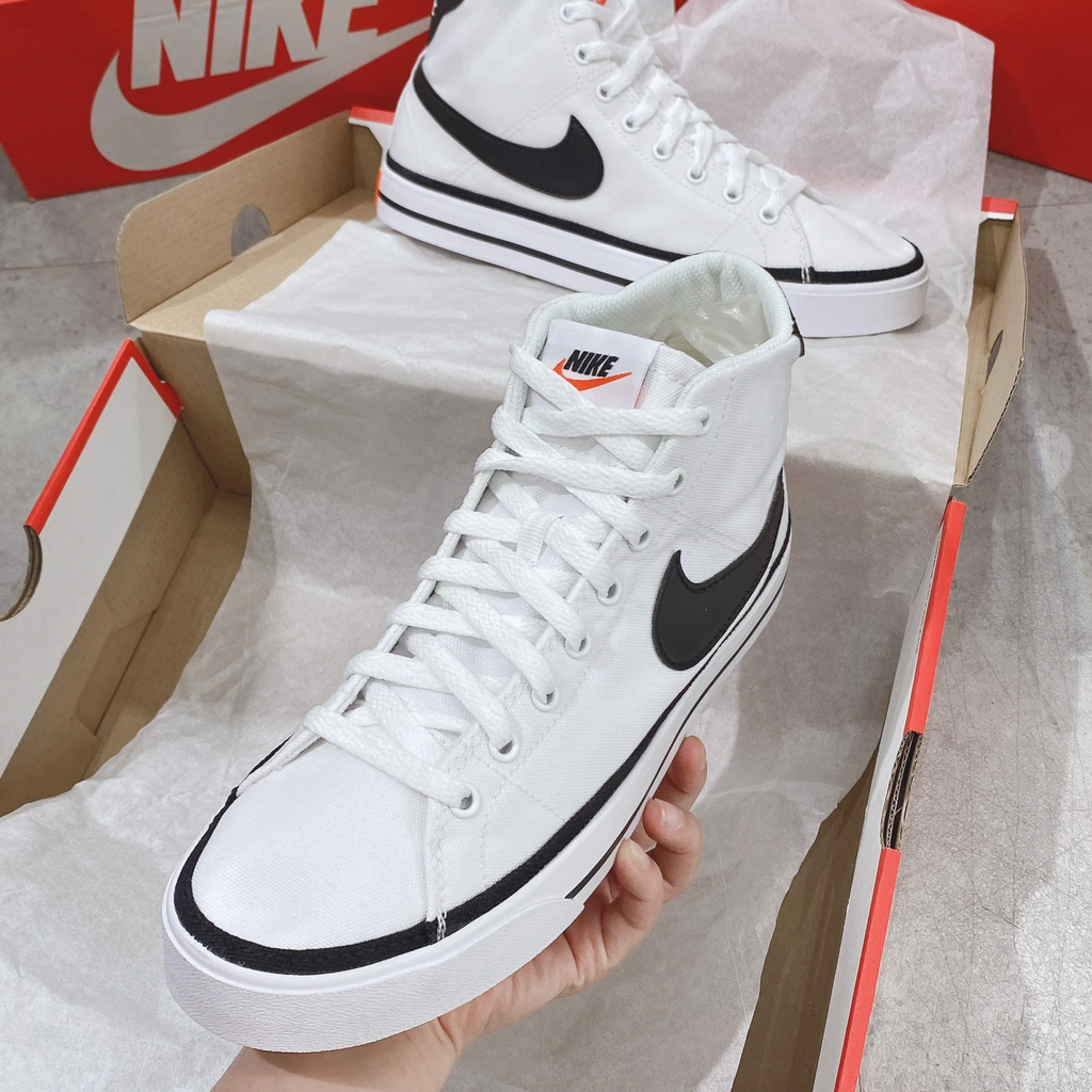 Giày Nike Court Legacy Canvas Mid White DD0162-100 – AUTHENTIC SHOES