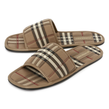 Dép Burberry Check Quilting 'Brown' 8059225