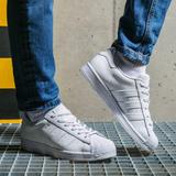 Giày Adidas Superstar 'White' H00201