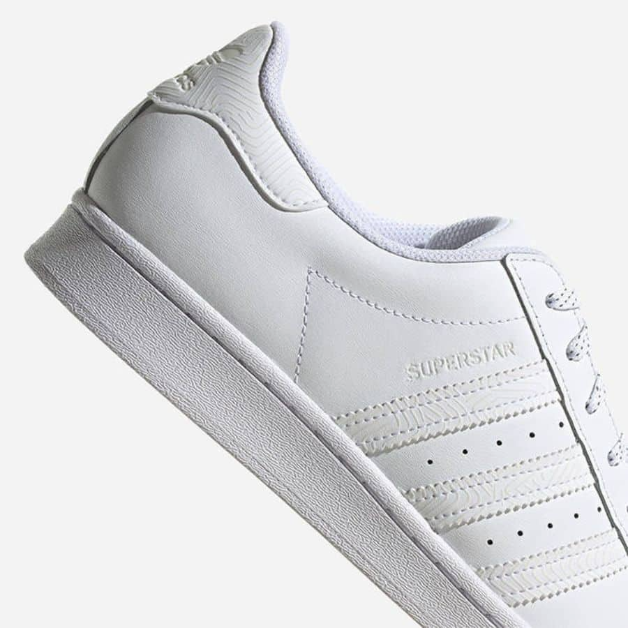 Giày Adidas Superstar 'White' H00201