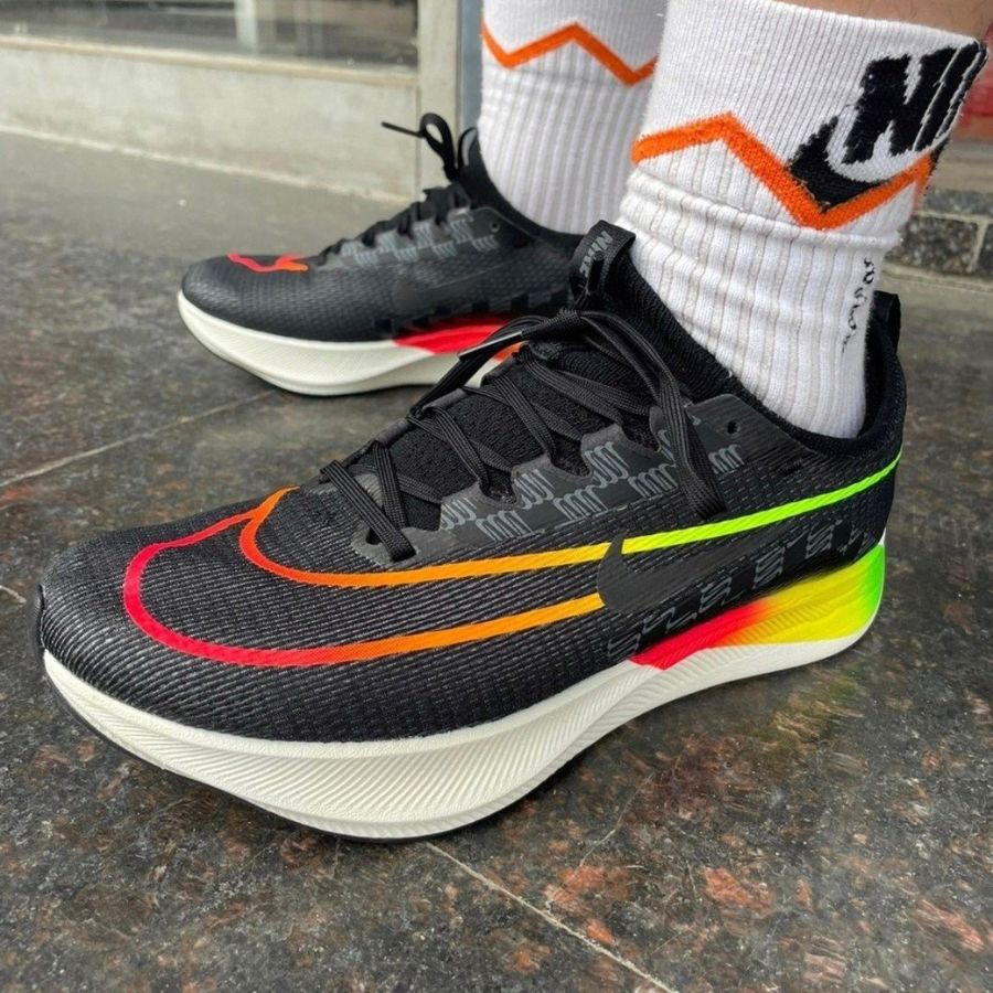 Giày Nike Zoom Fly 4 'Black Green Orange' DQ4993-010