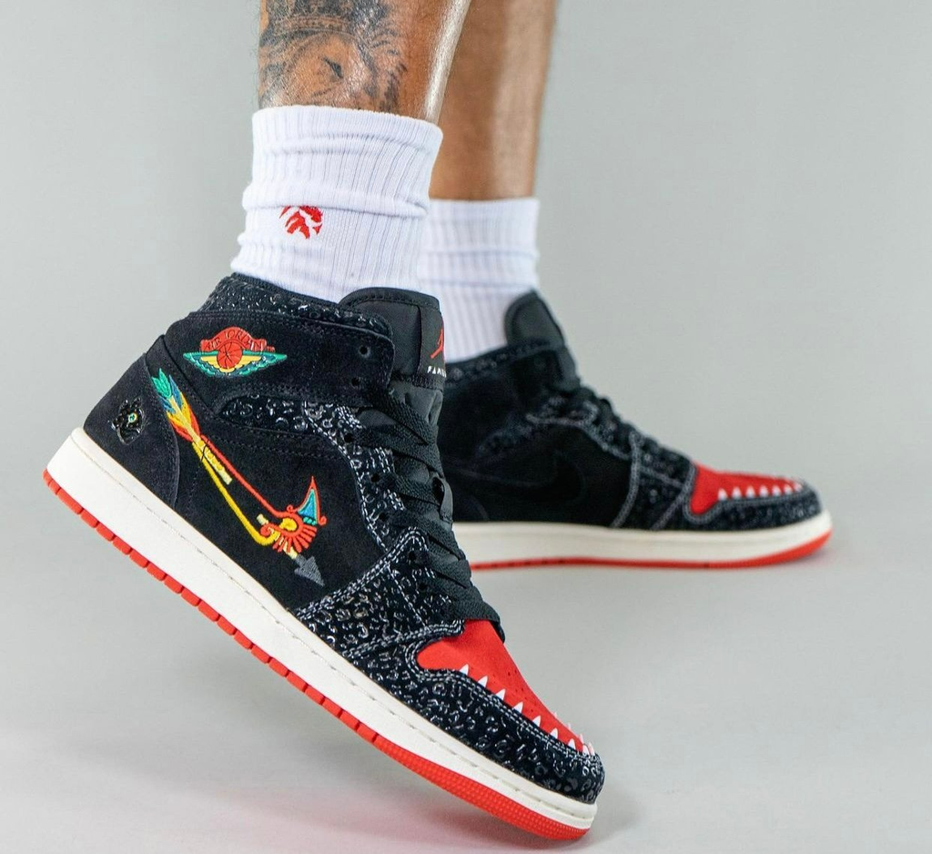 Giày Nike Air Jordan 1 Mid SE Union Black Toe 852542-100 - PS Sneaker -  Tiệm giày của PS