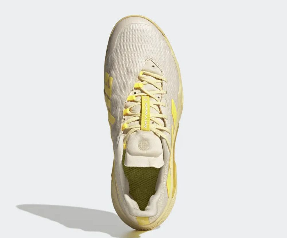 Giày Tennis Adidas Barricade 'Beige Yellow' GY1448