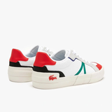 Giày Lacoste L004 Leather Color-Pop 222 'White' 7-44SMA0077286