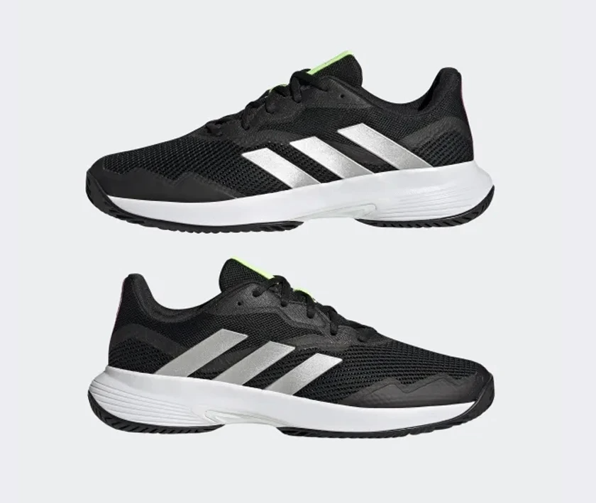 Giày Adidas Tennis Courtjam Control 'Black White' GW4225