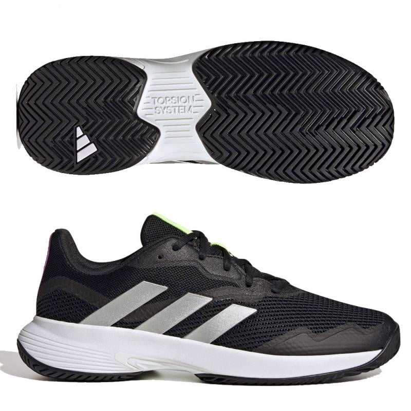 Giày Adidas Tennis Courtjam Control 'Black White' GW4225