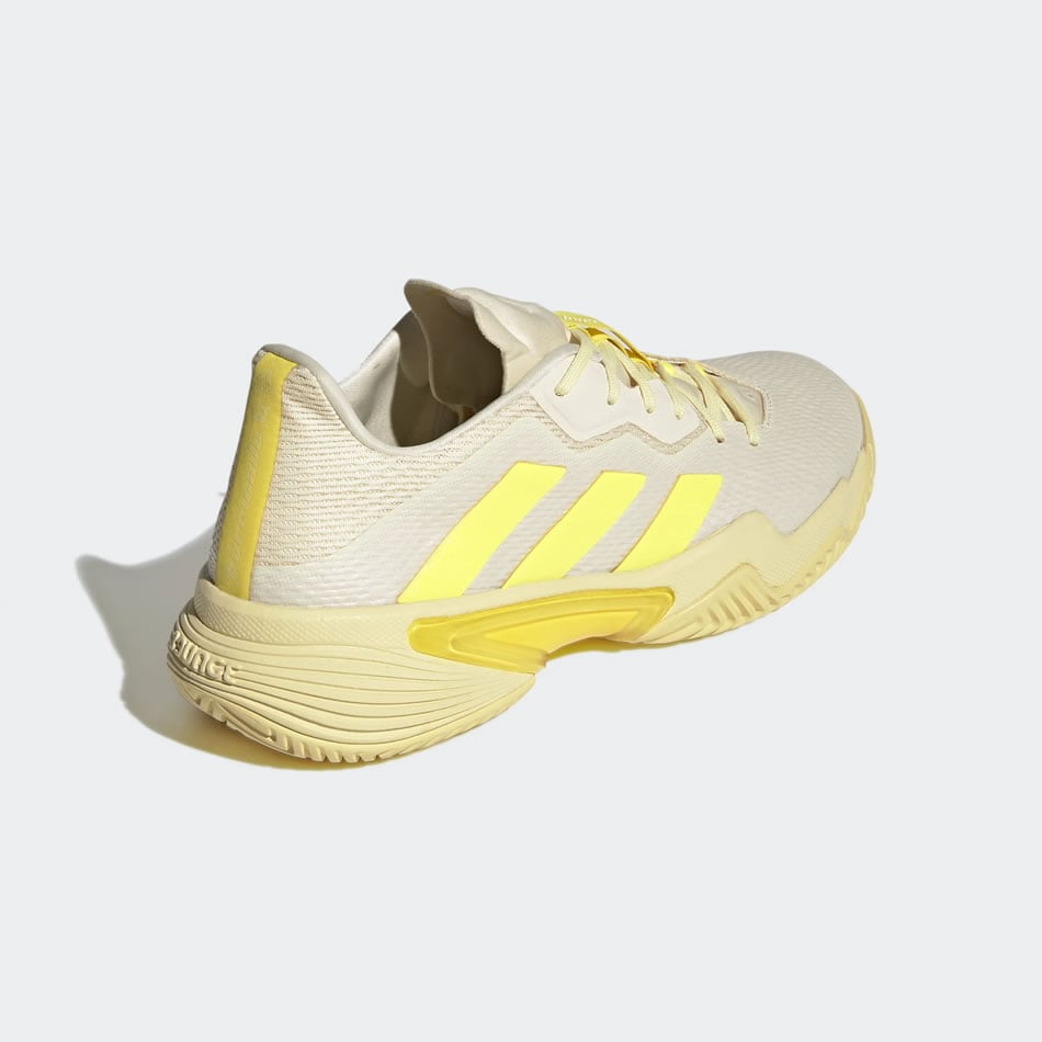 Giày Tennis Adidas Barricade 'Beige Yellow' GY1448