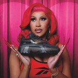 Giày Reebok Club C x Cardi B 'Core Black' H01009
