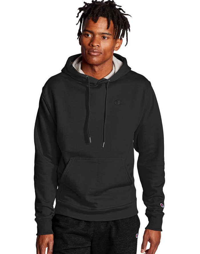 champion men's graphic powerblend fleece hoodie