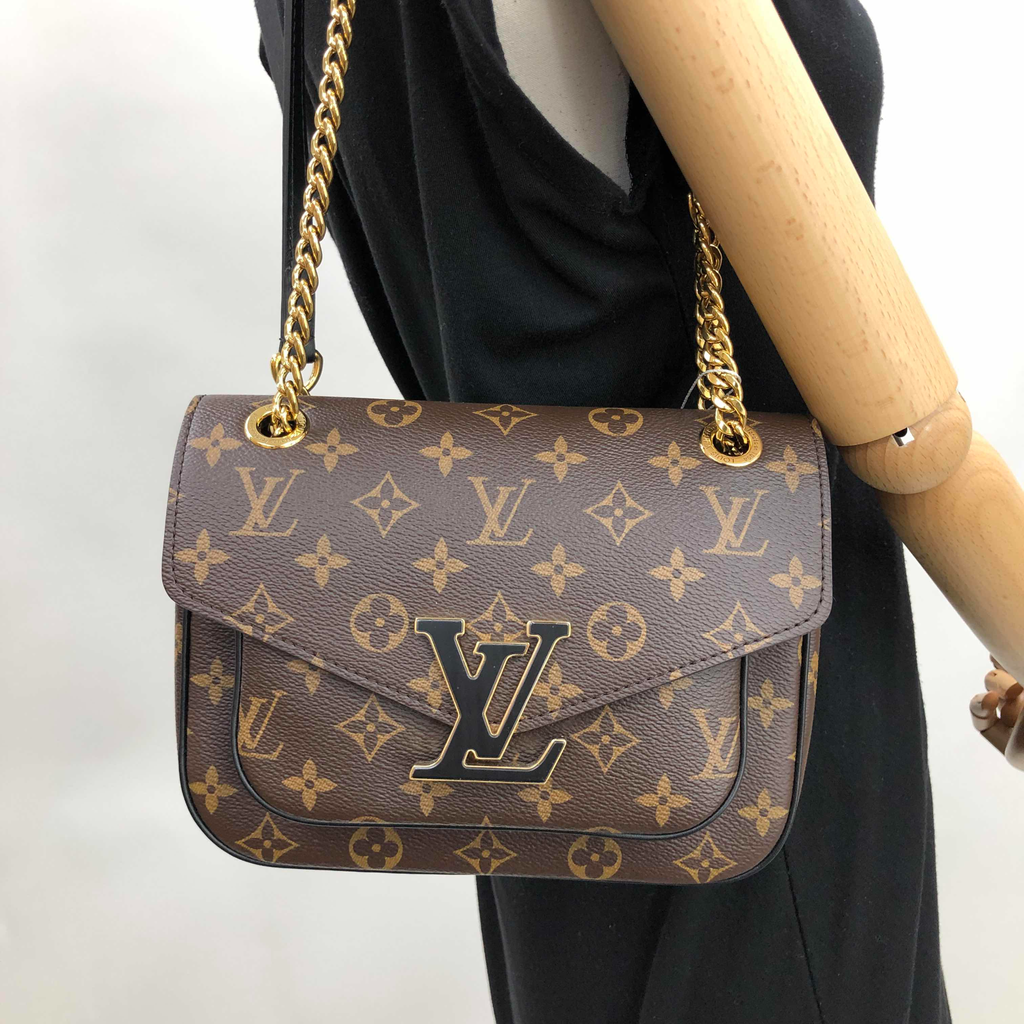 Túi Louis Vuiton Passy Monogram Canvas Brown Handbag M45592 – AUTHENTIC  SHOES