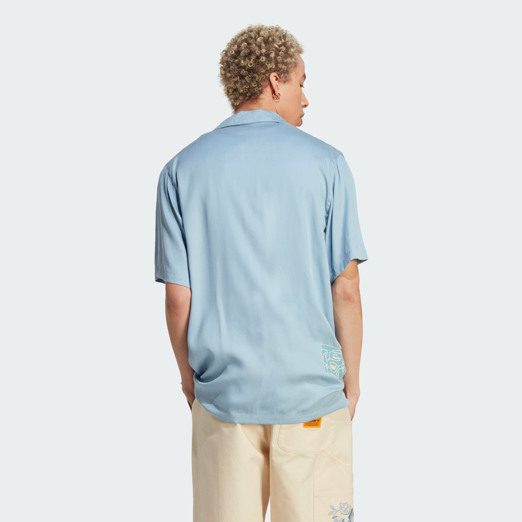 Áo Adidas Graphic Glide Shirt 'Blue' IC5753