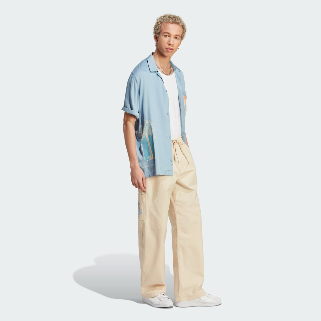 Áo Adidas Graphic Glide Shirt 'Blue' IC5753