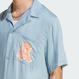 Áo Adidas Graphic Glide Shirt 'Blue' IC5753