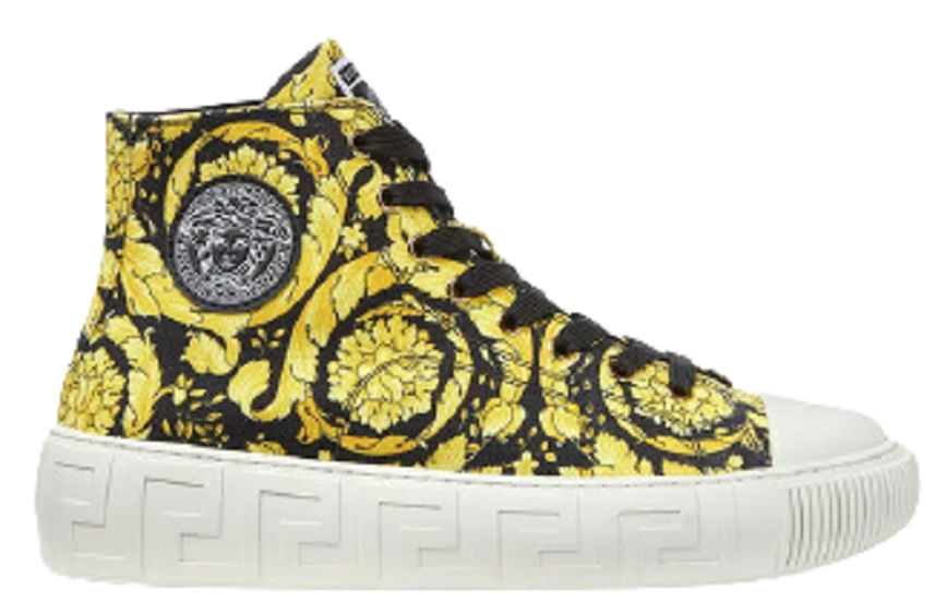 Giày Versace Greca Barocco Print High 