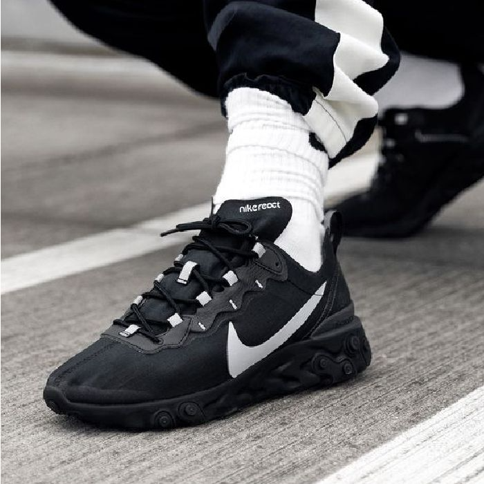 Giày Nike React Element 55 'Black Reflect' BV1507-002 – AUTHENTIC SHOES