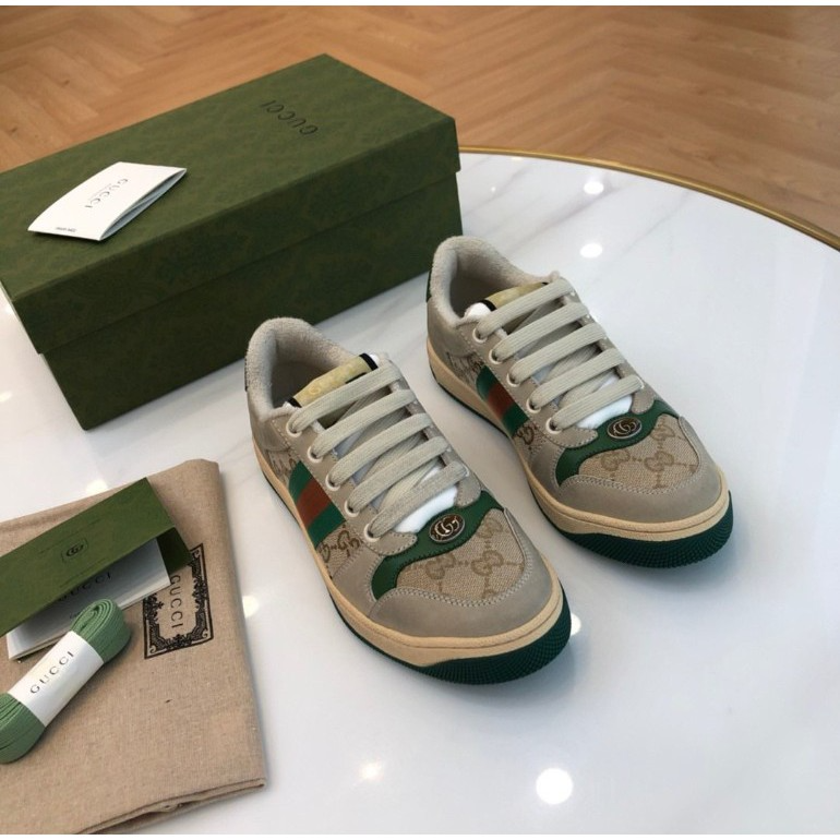 Giày Gucci Wmns Screener 'Distressed Green Orange' 570443-9Y920-9666 –  AUTHENTIC SHOES
