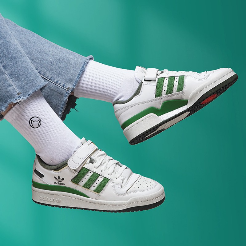 Giày Adidas Forum 84 Low 'White Crew Green' FY8683 – AUTHENTIC SHOES