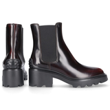 Giày Tod's Ankle Boots In Leather Burgundy XXW08D0EA10AKTR810