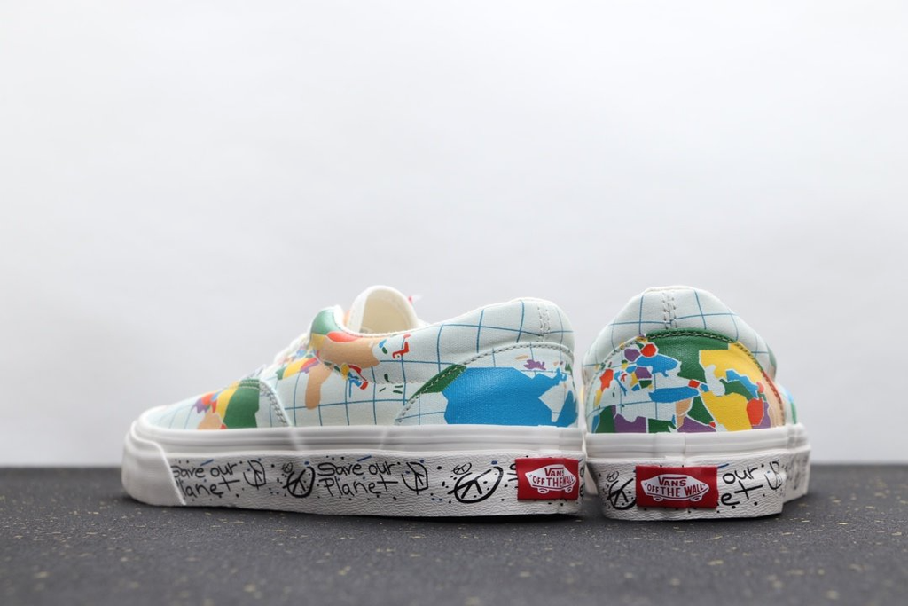 Giày Vans Save Our Planet x Era 'World Map' VN0A4BV4T2V – AUTHENTIC SHOES