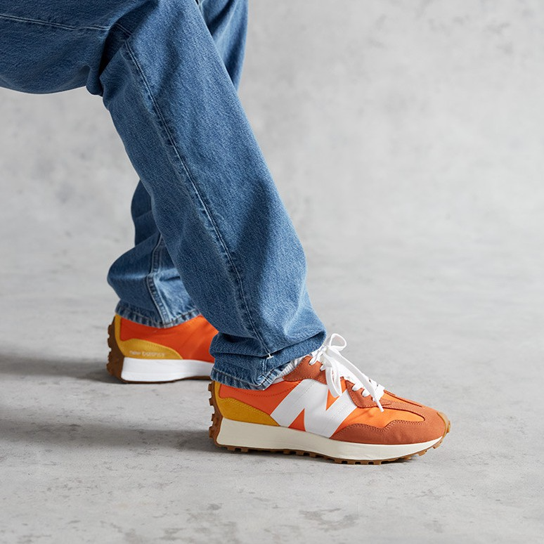327 orange new balance Clearance