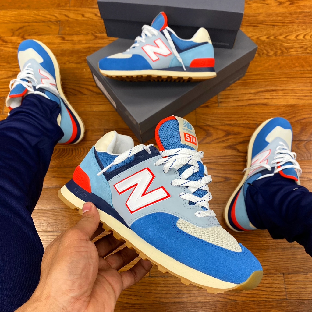 Giày New Balance 574 Mako Blue Turtle 