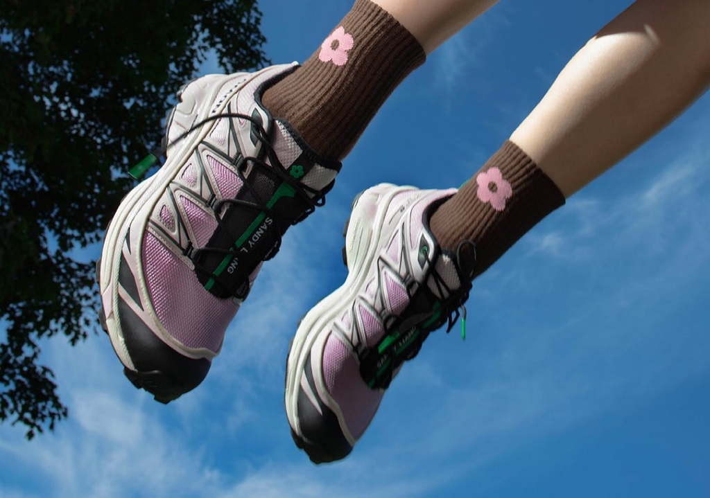 Giày Salomon XT-6 Expanse x Sandy Liang 'Cradle Pink' L47242200