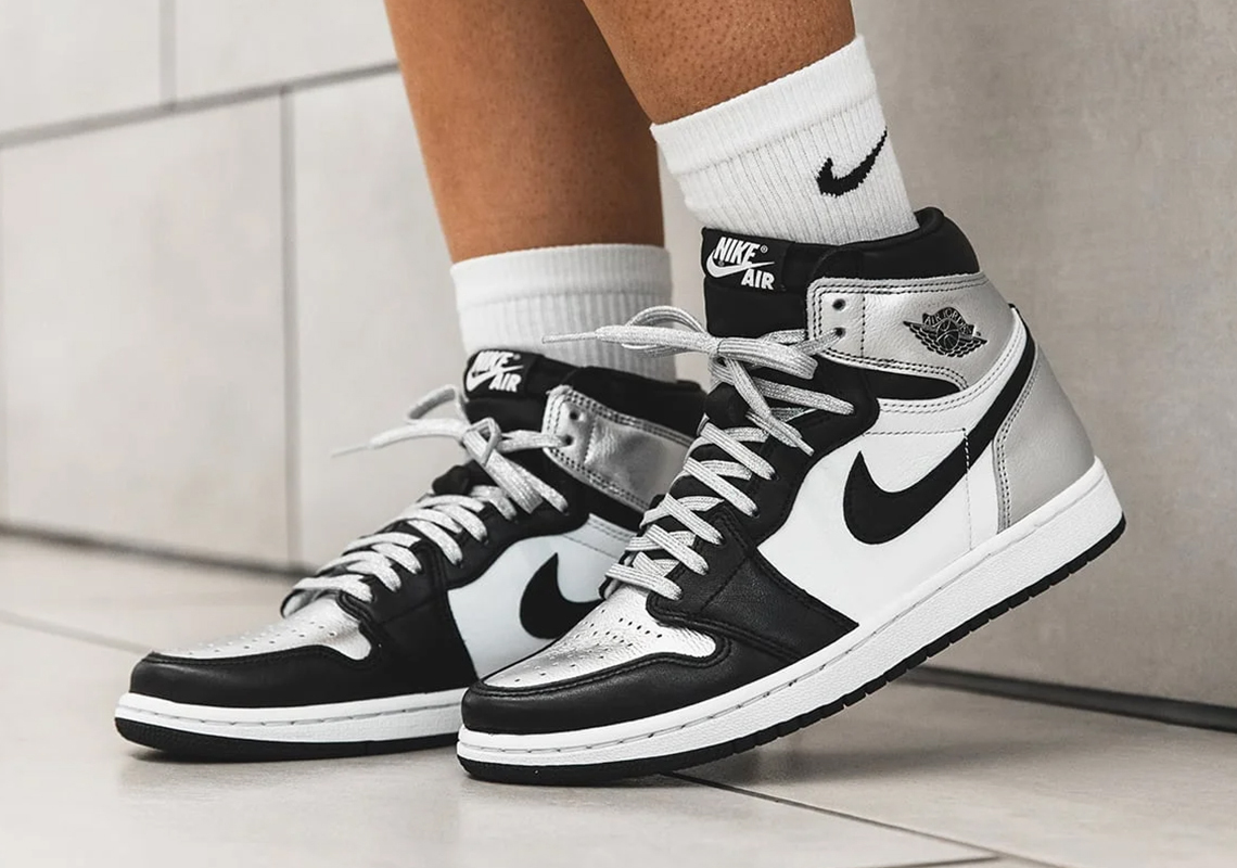 air jordan retro high silver toe