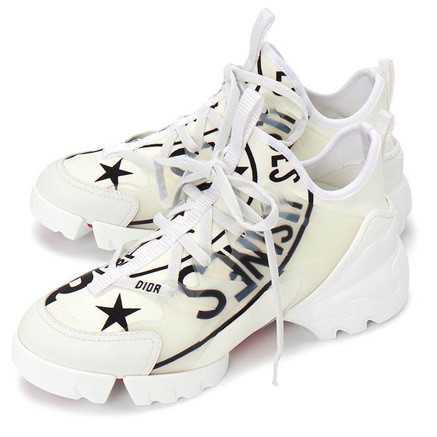 Giày Dior D Connect 'White' KCK307DMN-03W