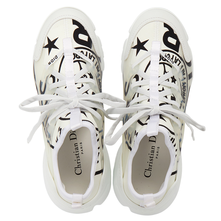 Giày Dior D Connect 'White' KCK307DMN-03W