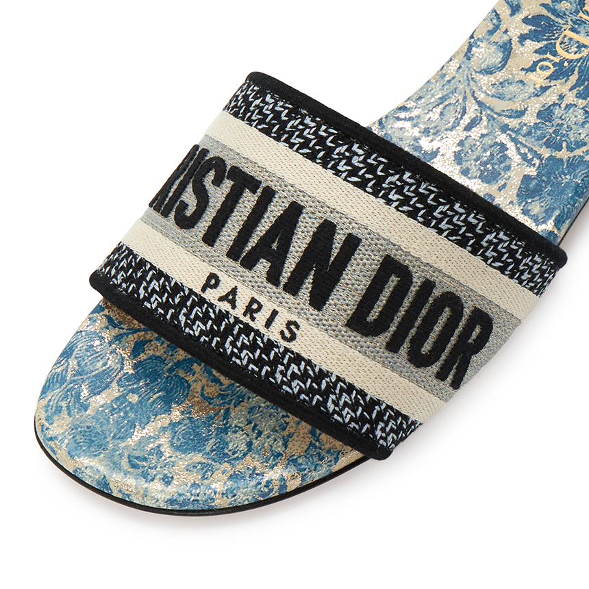 Dép Dior D Way 'Blue' KCQ209BXE-91B