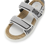 Dép Dior Dioract 'White' KCQ691TKJ-19W